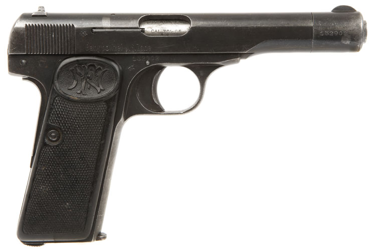 Deactivated Rare WWII Browning Model 1922 German Railway Police Issued Pistol